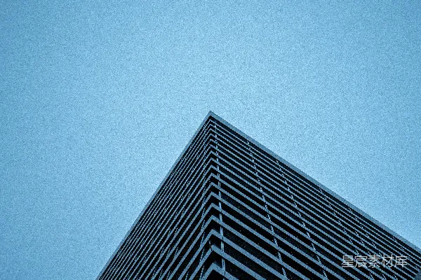 高清摄影 现代建筑与蓝天