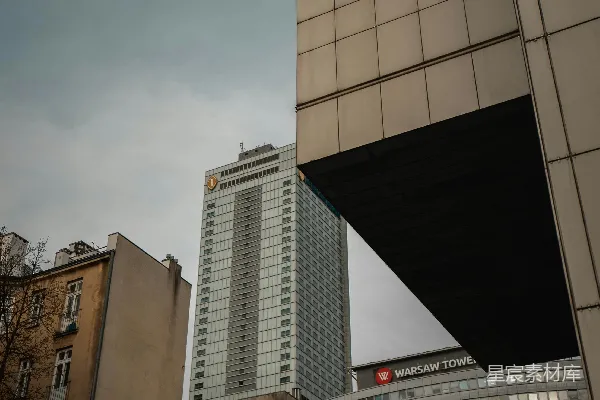高清摄影 波兰华沙城市景观