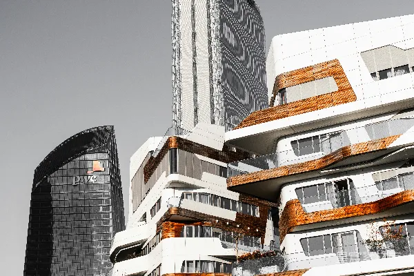高清摄影 现代城市中的独特建筑