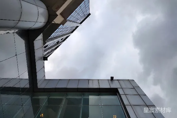 高清摄影 现代建筑与天空的对话