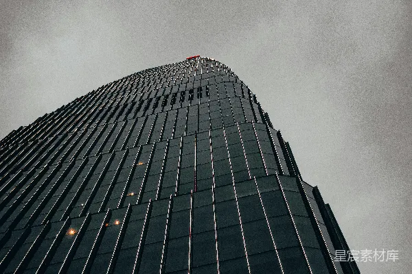 高清摄影 摩天大楼的剪影