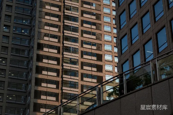 高清摄影 都市建筑的光影交错