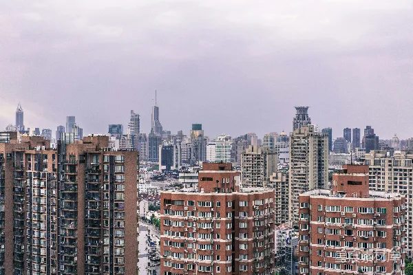 高清摄影 上海城市天际线