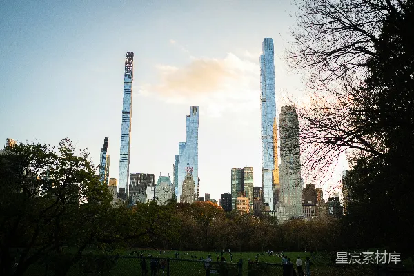 高清摄影 城市与自然的交汇