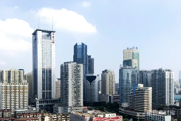 高清摄影 现代都市天际线