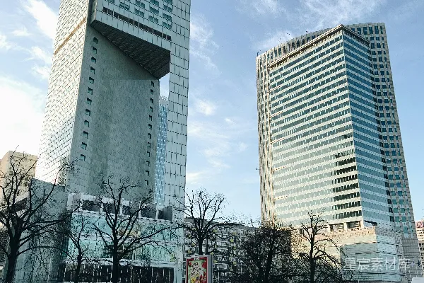 高清摄影 现代城市中的摩天大楼