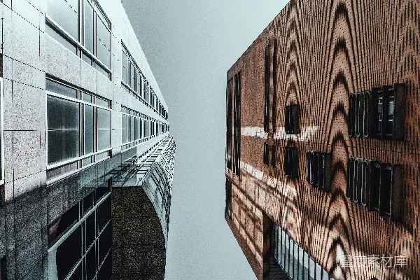 高清摄影 对称的建筑