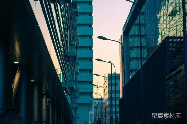 高清摄影 城市中的静谧小巷