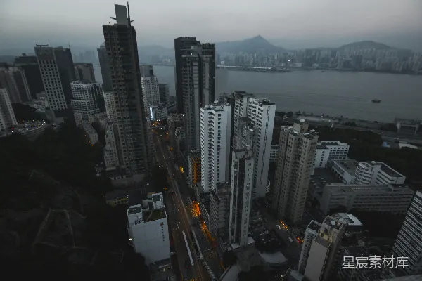 高清摄影 香港夜景俯瞰