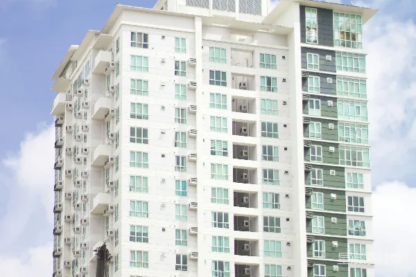 高清摄影 现代化高层住宅楼
