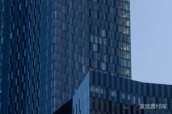 高清摄影 现代都市的玻璃幕墙建筑