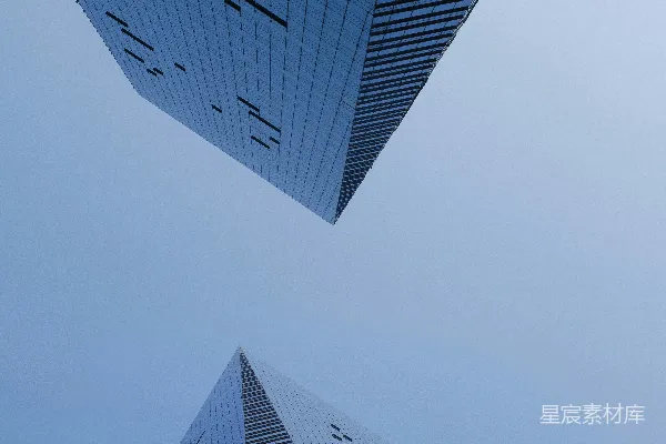 高清摄影 仰望高楼，感受城市的高度