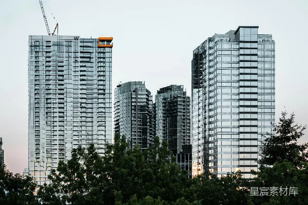 高清摄影 现代都市的高楼建筑