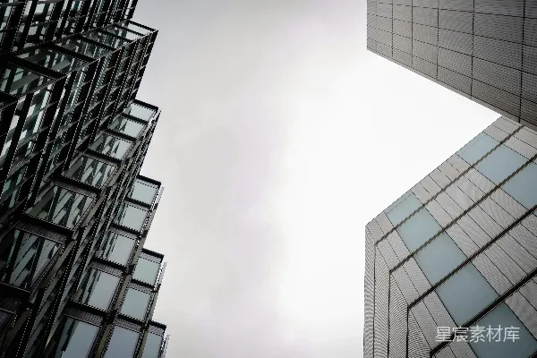 高清摄影 现代建筑与天空的对话