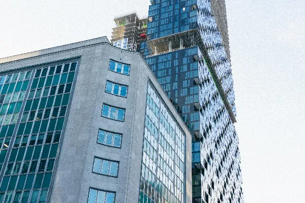 高清摄影 现代化城市中的高楼建筑