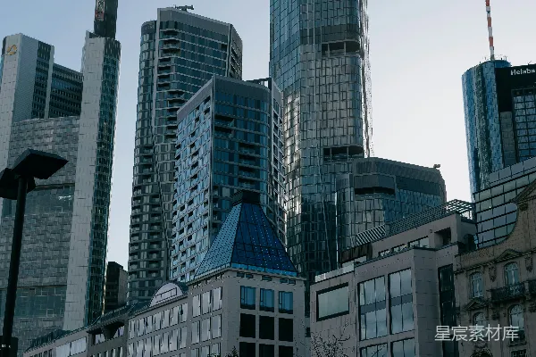 高清摄影 现代城市天际线