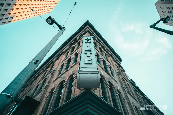 高清摄影 城市角落的复古建筑