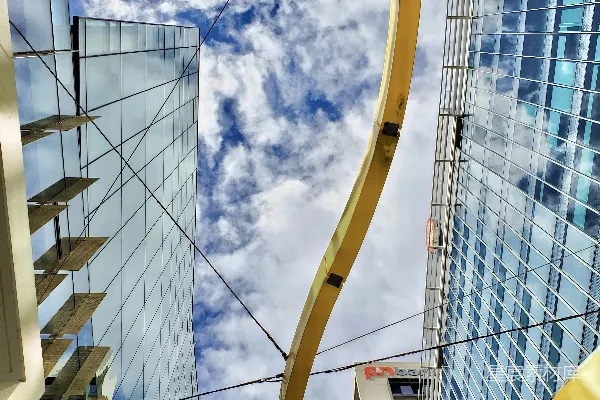 高清摄影 城市天际线与现代建筑