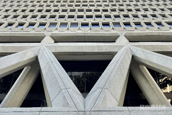 高清摄影 现代几何建筑视角