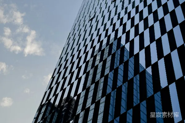 高清摄影 摩天大楼的玻璃幕墙
