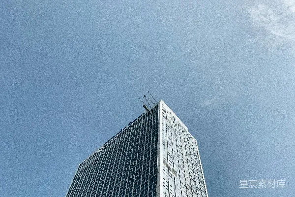 高清摄影 仰望摩天大楼