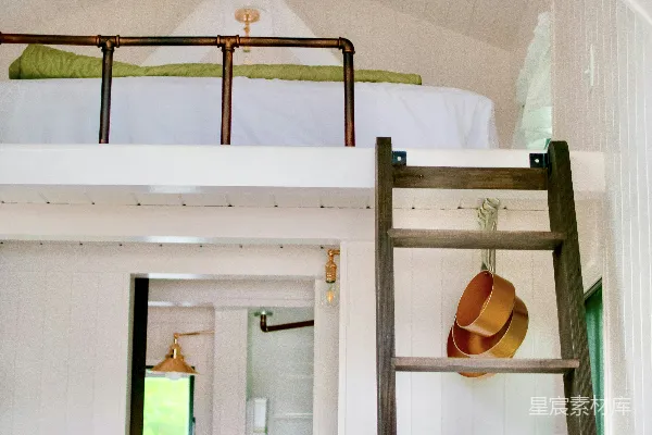 高清摄影 阁楼式小屋内部设计