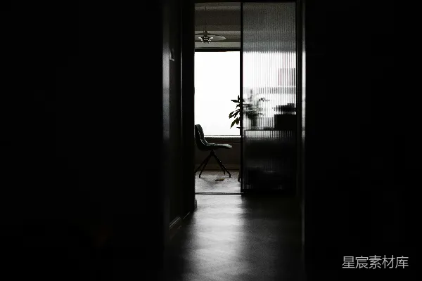 高清摄影 暗室中的光与影