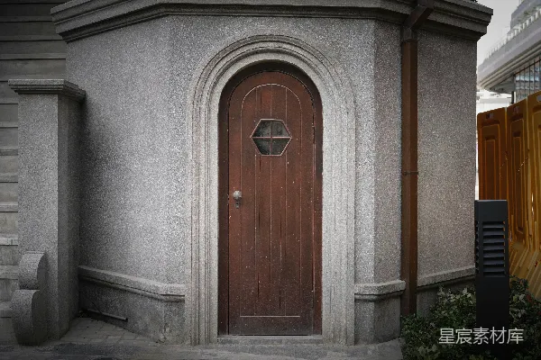 高清摄影 复古建筑入口