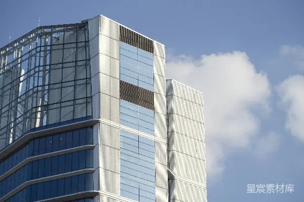 高清摄影 现代建筑的玻璃立面
