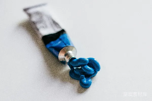 高清摄影 蓝色艺术笔触