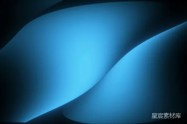 高清摄影 蓝调漩涡背景