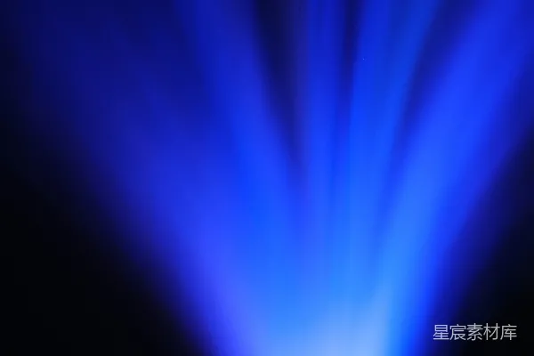 高清摄影 神秘蓝色光束