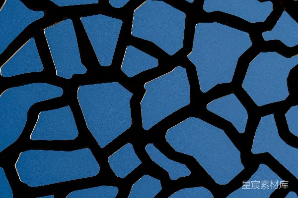 高清摄影 镂空几何图案
