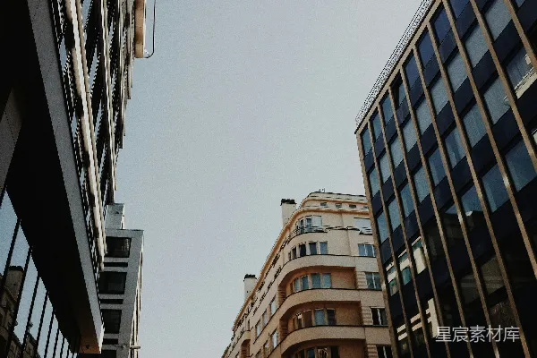 高清摄影 城市天际线：建筑的对话