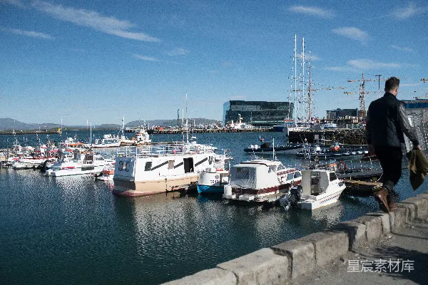 高清摄影 城市港口的宁静一隅