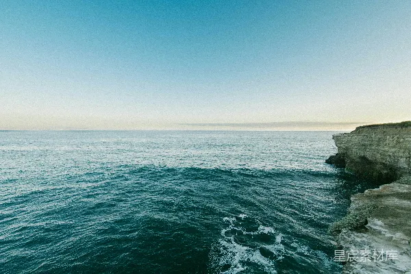 高清摄影 海岸线上的宁静