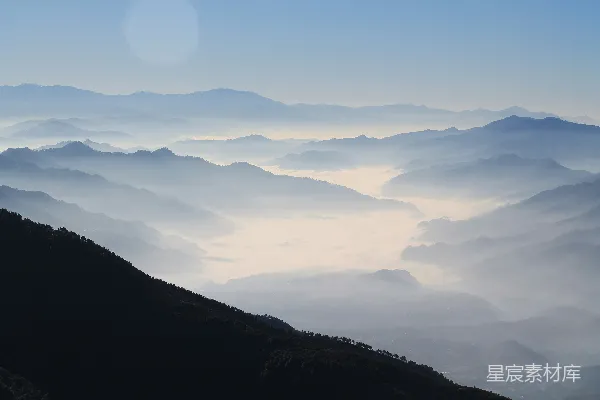高清摄影 云海山峦