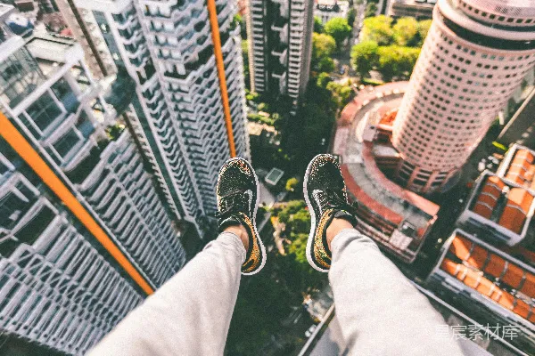 高清摄影 城市高处的漫步