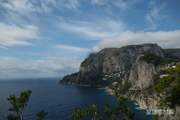 高清摄影 意大利海岸的壮丽景色