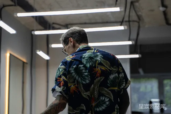 高清摄影 热带风情的男士理发师