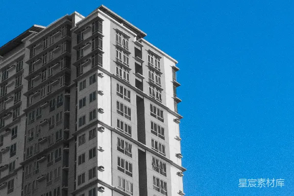 高清摄影 高楼与蓝天