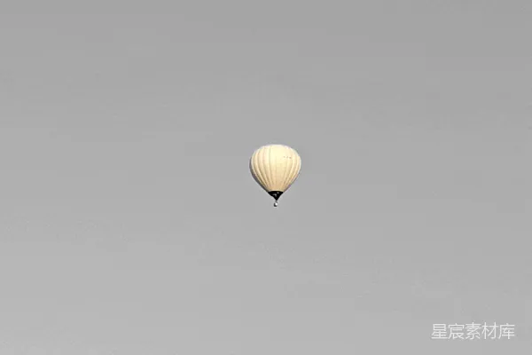 高清摄影 空中漂浮的热气球