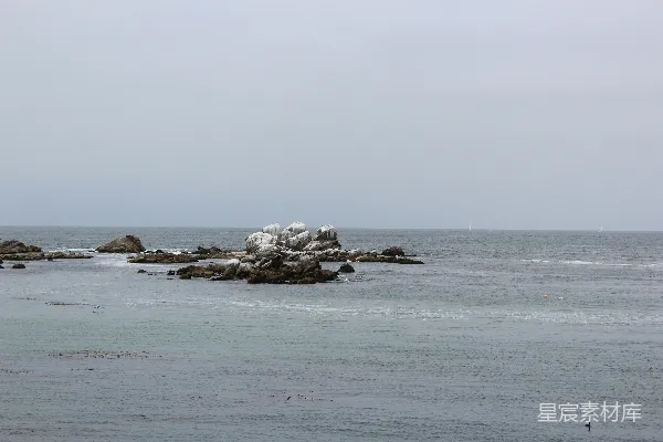高清摄影 海边礁石