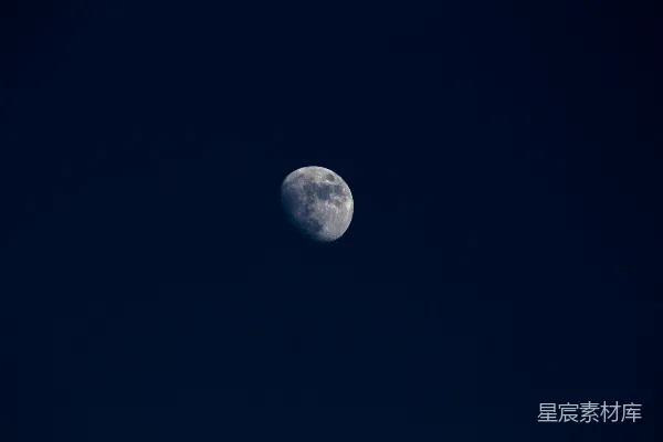 高清摄影 夜空中的明月