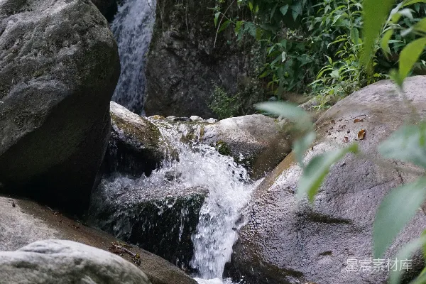 高清摄影 山涧溪流