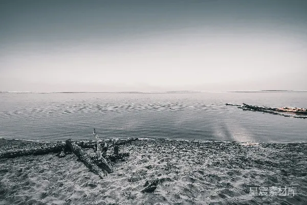 高清摄影 静谧的海滩