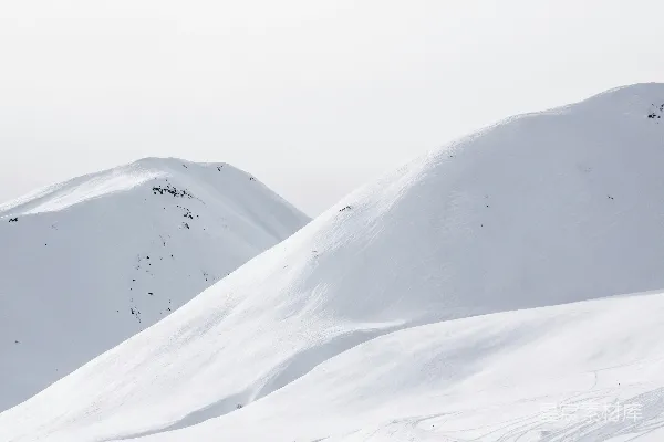 高清摄影 雪覆群山