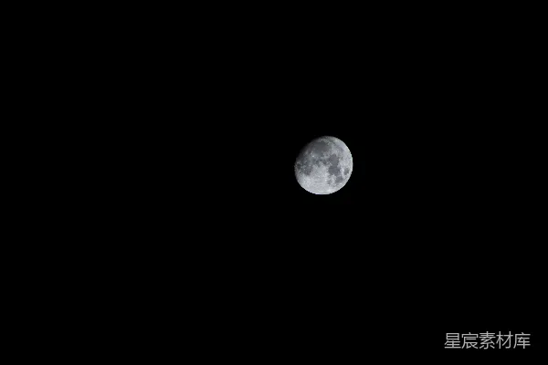 高清摄影 夜空中的满月
