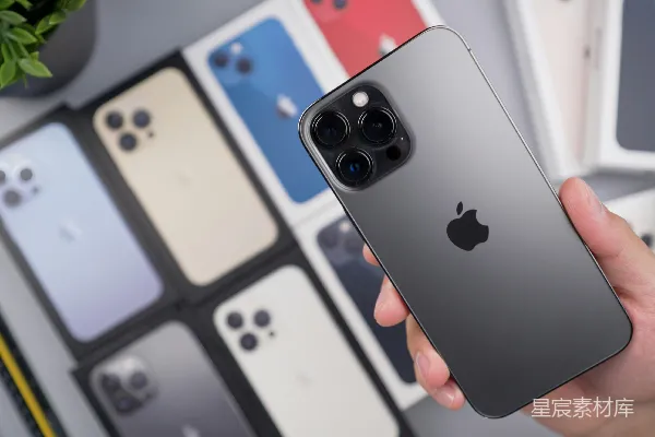 高清摄影 多色iPhone展示