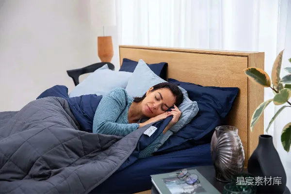 高清摄影 舒适的床铺与宁静的睡眠